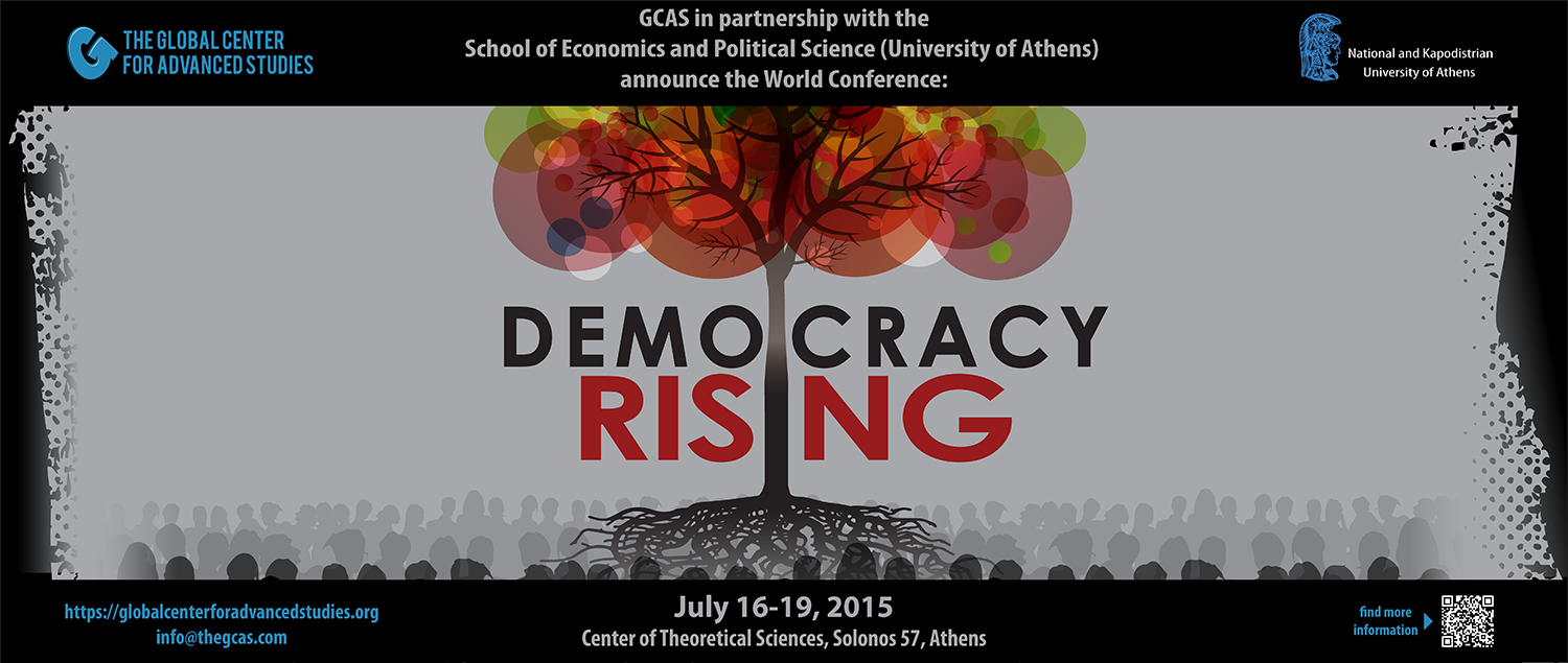 Democracy Rising World Conference 2015 in Athens