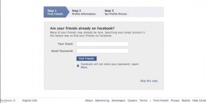 Η εφαρμογή "βρείτε τους φίλους σας στο facebook" προκαλεί παρενοχλητική διαφήμιση